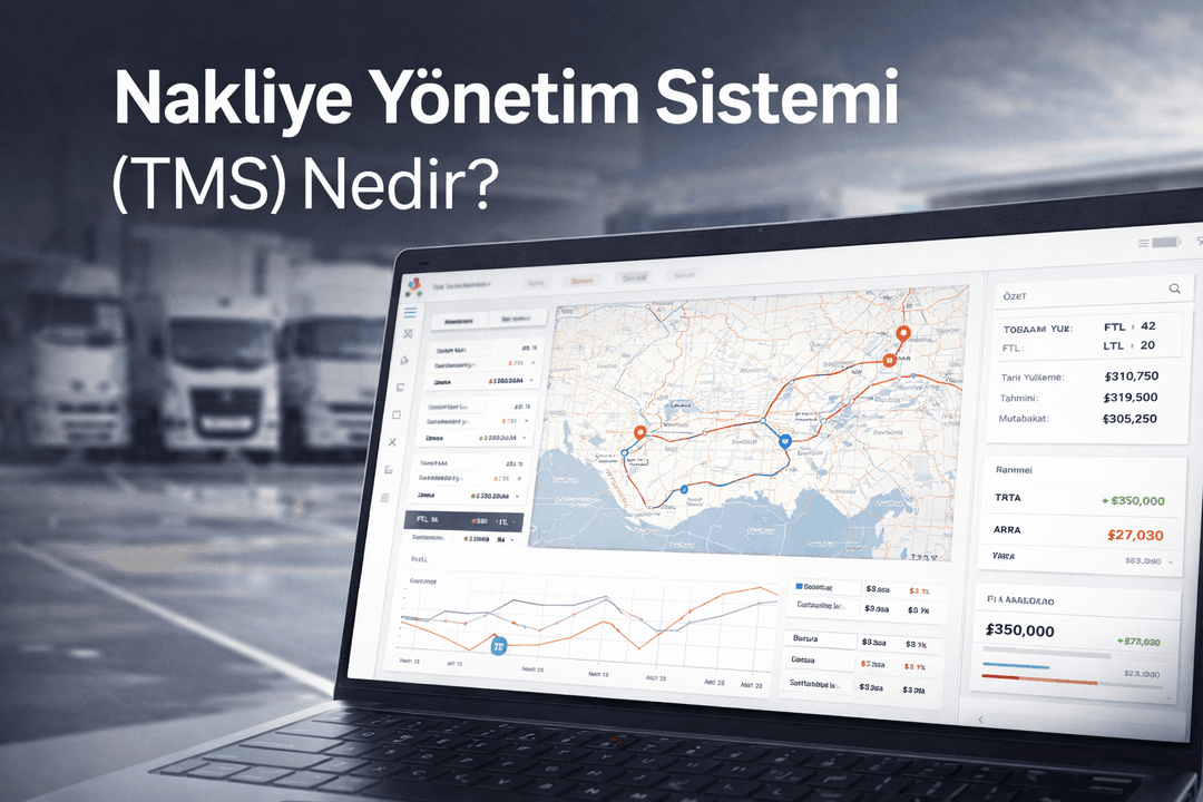 Nakliye Yönetim Sistemi (TMS) ile FTL ve LTL operasyonlarının dijital yönetimi